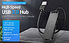 USB-хаб Vention USB 2.0 на 4 порта 0.15M Black (VAS-J43-B015), фото 4