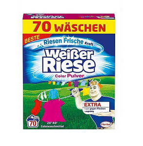 Порошок пральний Weiber Riese Color Pulver 3.85кг. 70 прань