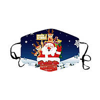 Защитная турмалиновая маска «Рождественский Дед Мороз»