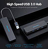 USB-хаб Vention USB 3.0 на 4 порта 0.15M Black (CHKBB), фото 10