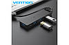 USB-хаб Vention USB 3.0 на 4 порта 0.15M Black (CHLBB), фото 5
