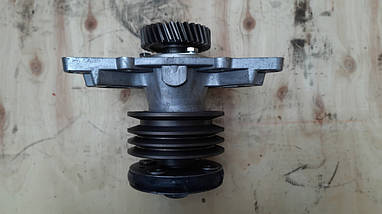 236НЕ-1308011-Е Привід насоса водяного 3х струмковий (вентилятор) (під 6 болтів) (236130801), фото 2