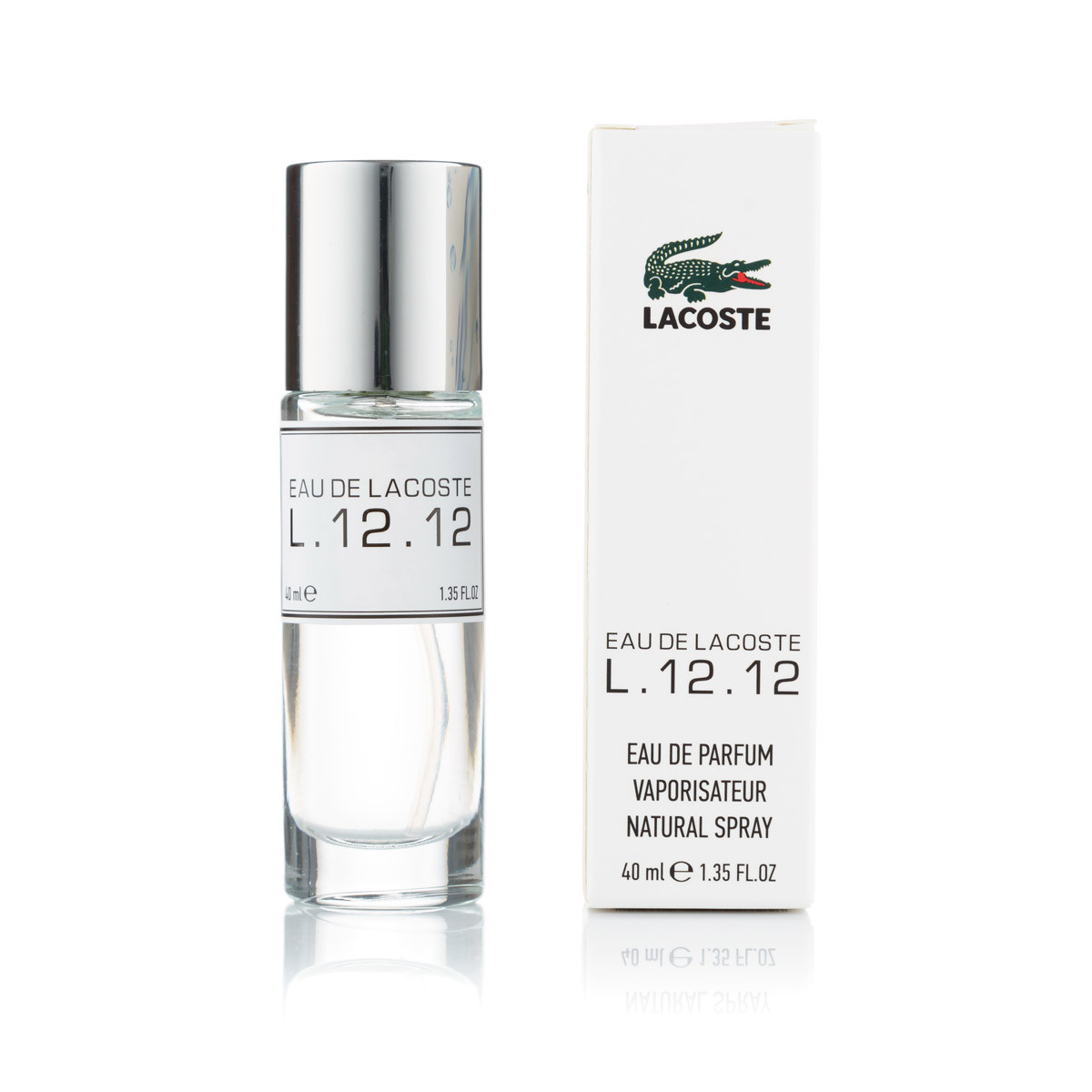 Чоловічий міні парфуми Lacoste Eau De L. 12.12 Blanc - 40 мл (320)