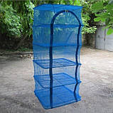 Сітка для сушіння риби Stenson "U" SF24146-50-5, 5 ярусів, 50 * 50 * 98см (SHiz12207), фото 2