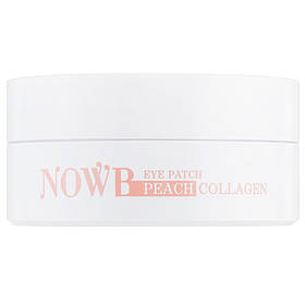 Гідрогелеві патчі під очі з колагеном Nowb Eye Patch Peach Collagen 60 шт 87 г (8809532990238)