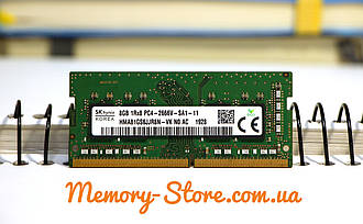 Оперативна пам'ять для ноутбука, Hynix DDR4 8Gb 1Rx16 PC4-2666V, б/в