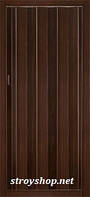 Двері гармошка ПВХ Vinci Decor Волоський горіх 82х203х0.6 см .