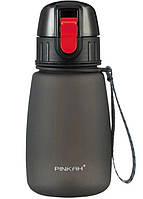 Многоразовая бутылка Pinkah TRITAN Sports PJ-748T, 460 мл, черная с красным S