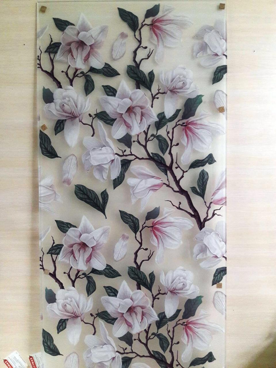 Скло напівпрозоре з двостороннім друком для фальш вікна, фото 1