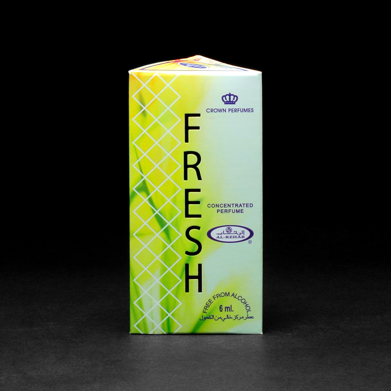 Олійні жіночі парфуми FRESH (Фреш) Al-Rehab — зелений, цитрусовий, водний 6 мл