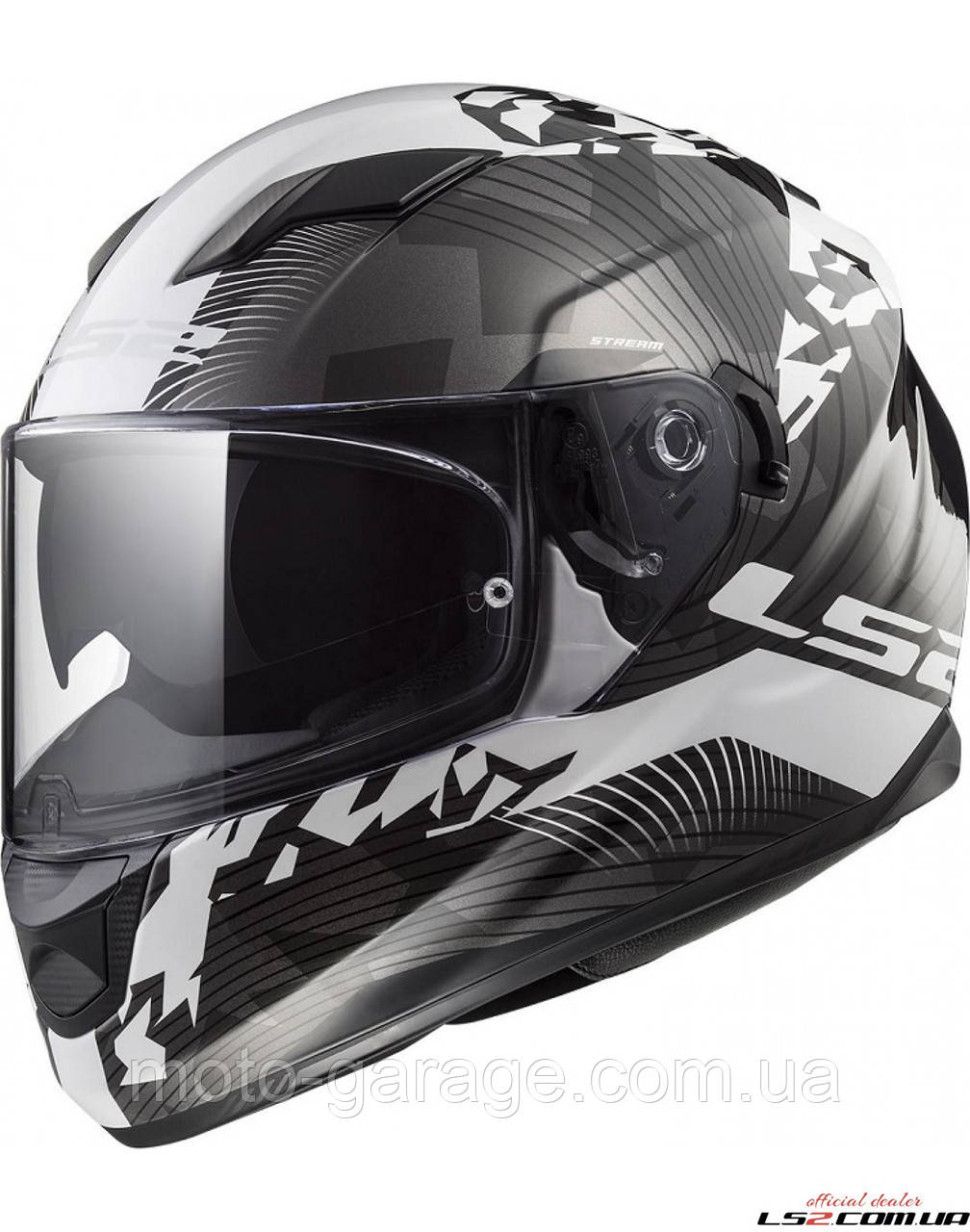 Мотошлем LS2 FF320 STREAM EVO HYPE, фото 1