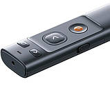 Пульт для презентацій з лазерною указкою BASEUS Orange Dot Wireless Presenter ACFYB-BOG, сірий (SH014910), фото 2