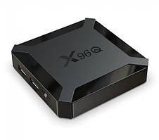 Приставка для телевізора Allwinner X96Q H313, 1GB RAM, 8GB ROM, на базі ОС Android 10, чорна S