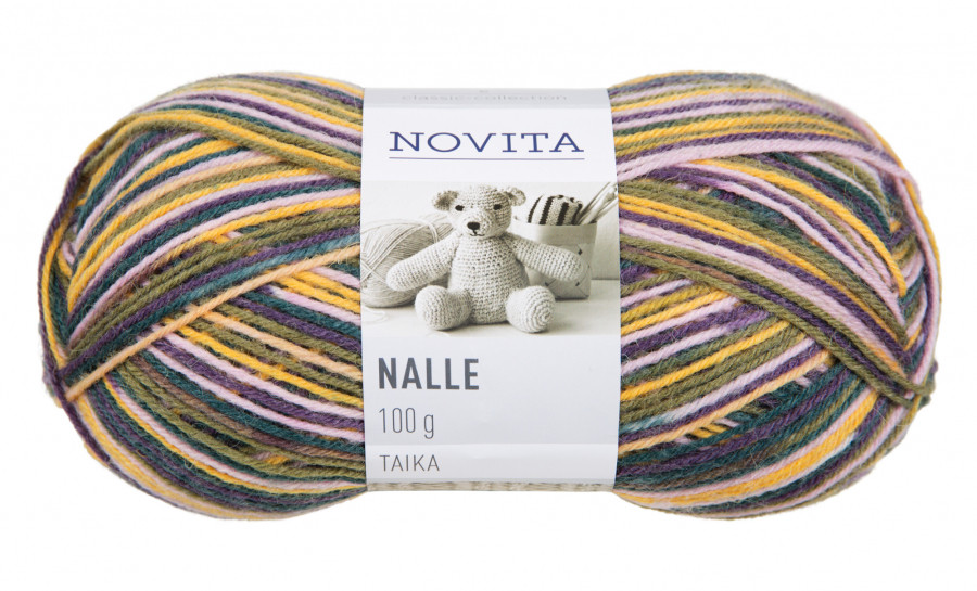 Носкова пряжа Novita Nalle Taika