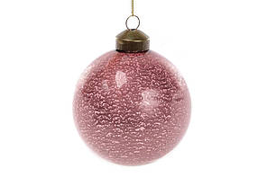 Куля скло 8см брусниця №118-741/Bonadi/(12)(48)