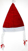 Новорічний Ковпак "Косички" 27х38см №DSCN0614/Вітел/(12)(480)