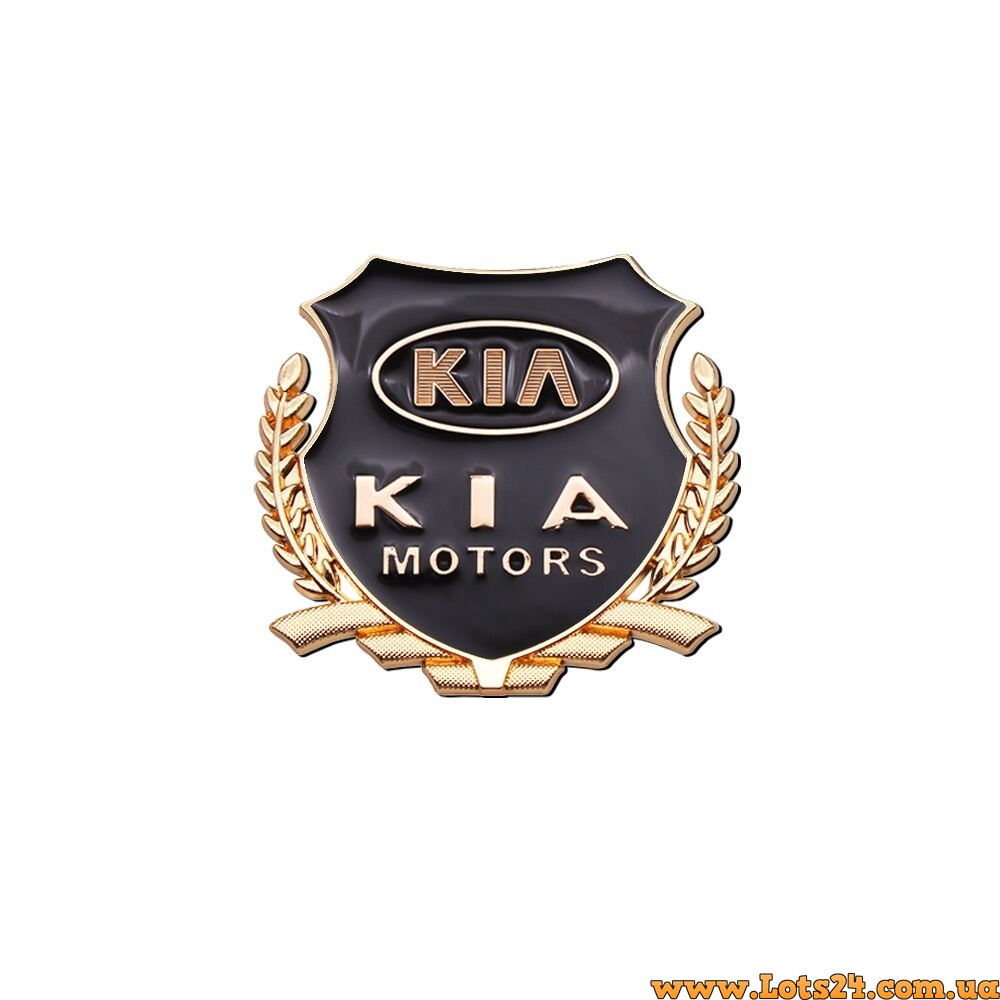 Авто значок KIA Motors наклейка на машину авто наклейки значки марки машин на кузов бампер скло двері капот крила багажник