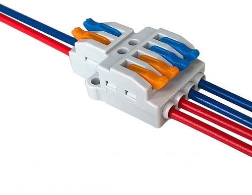 КлемнаколодкапрохіднийLT-422типуWAGO.Клемaшвидкогомонтажу2pin-4pin.32А250/600V.0,08-4мм