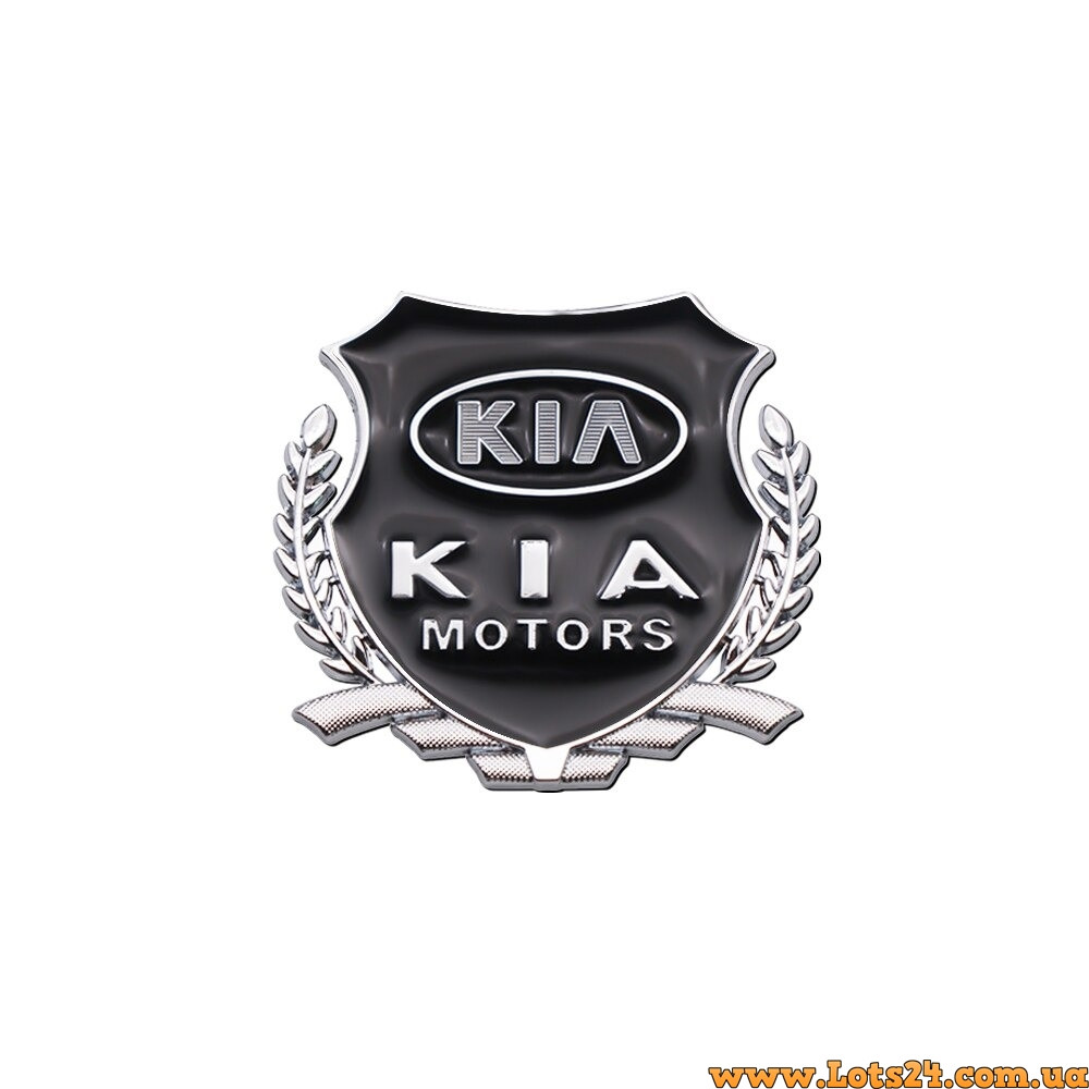 Авто значок KIA Motors наклейка на машину авто наклейки значки марки машин на кузов бампер скло двері капот крила багажник