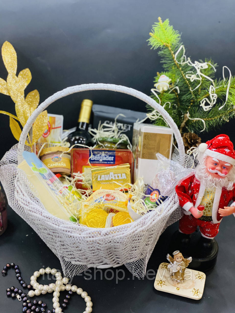 Подарунковий корпоративний кошик “MERRY CHRISTMAS № 2", фото 1