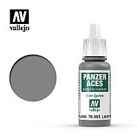 Світла гума. Фарба акрилова 17 мл. VALLEJO PANZER ACES 70305