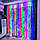 Гірлянда водоспад-штора Premium RGB мультиколор 3х3м 480 LED, 9 режимів, без замирання, УСИЛАНОВА!!!, фото 3