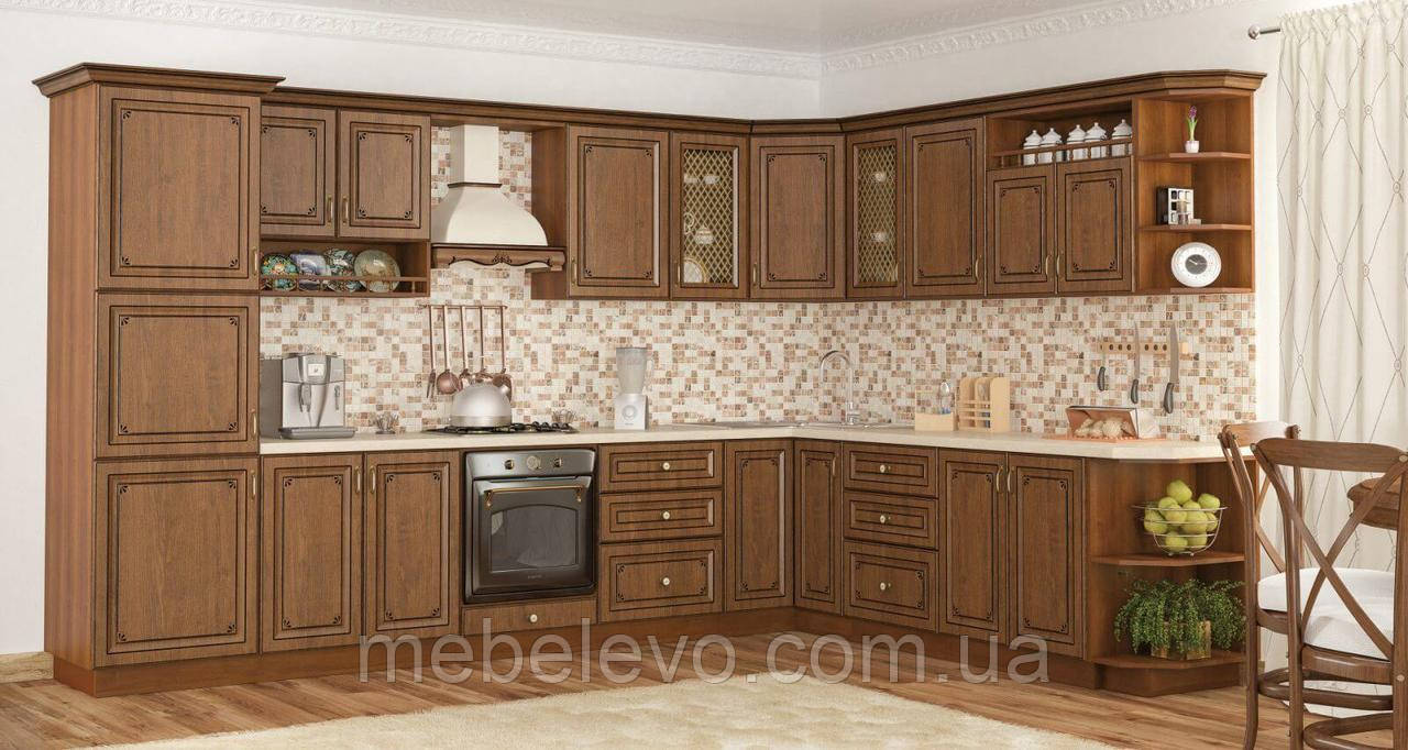 Кухня Гранд 2м дуб золотий Меблі-Сервіс