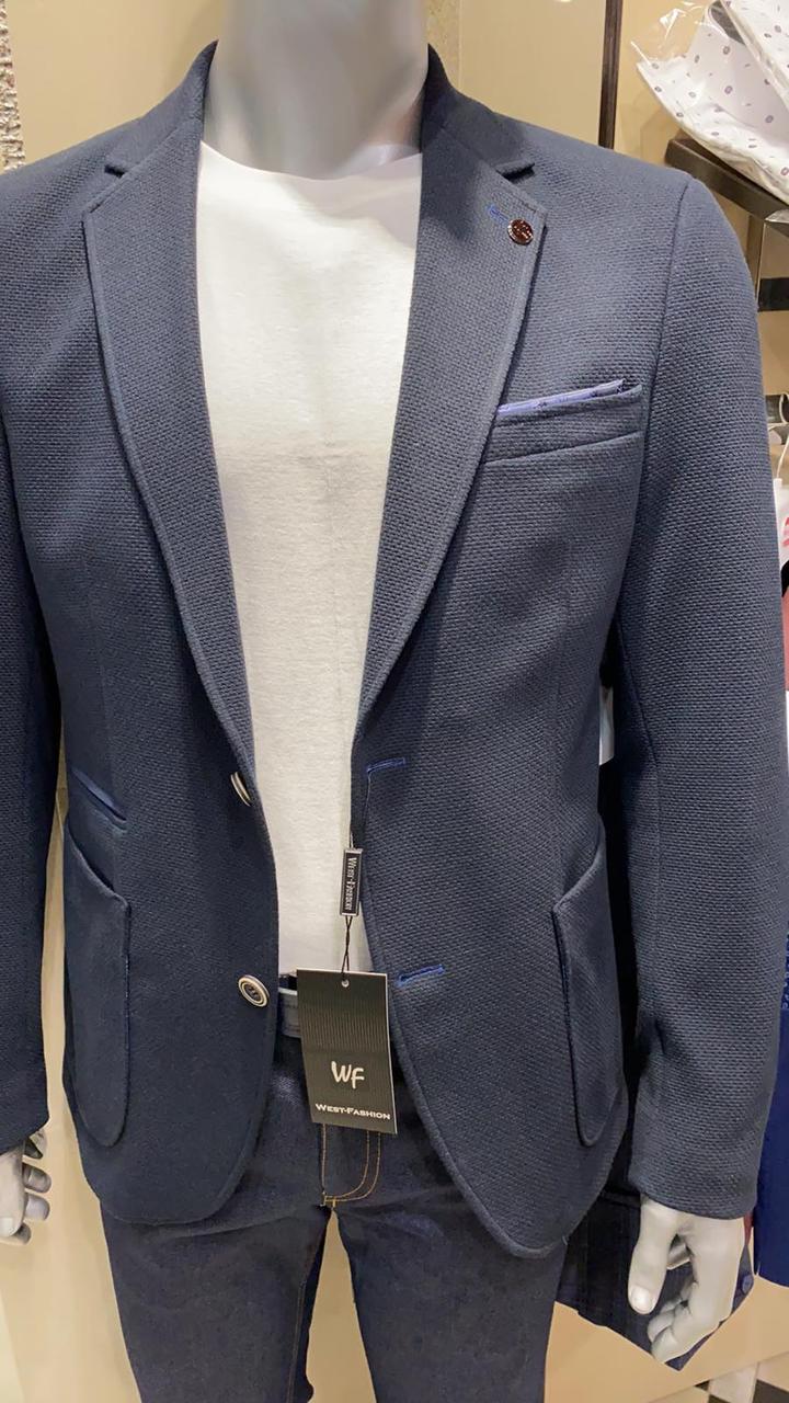 Піджак чоловічий West-Fashion модель А 999 синій, фото 1