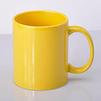 Чашка сублимационная 330 мл ( FULL COLOR) Жёлтый