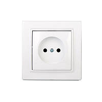 Розетка без заземлення термопластик Enzo EH-2108P