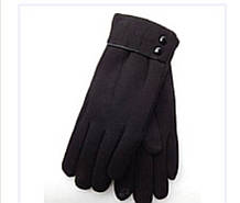 Жіночі трикотажні рукавички на хутрі