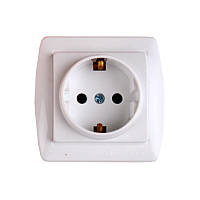 Розетка із заземленням Acura 16A IP22