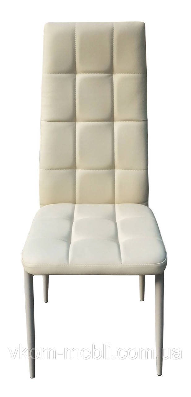 Стілець кухонний бежевий кожзам DAOSUN DC 201F, фото 1