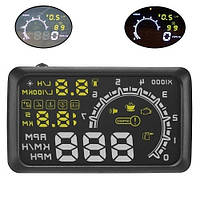 Проектор на лобовое стекло OBD2 HUD W02 5.5"