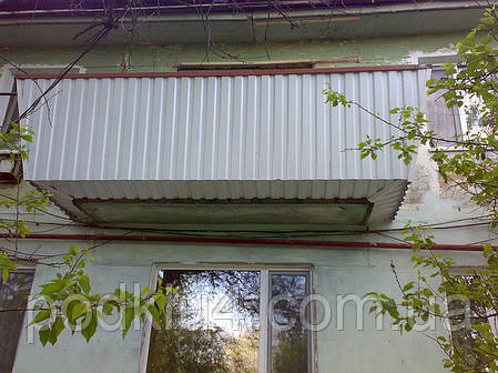 Обшивка балконів зовні, фото 1