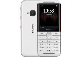 Телефон Nokia 5310 DUOS червоно-білого кольору