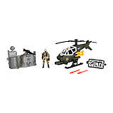 Дитячий ігровий набір Chap Mei Солдати Helicopter Swift Attax з військовою технікою, Солдатики вертоліт, фото 2