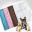 Многоразовая пеленка для собак 90х90 см непромокаемая Цвет БИРЮЗОВЫЙ, фото 2