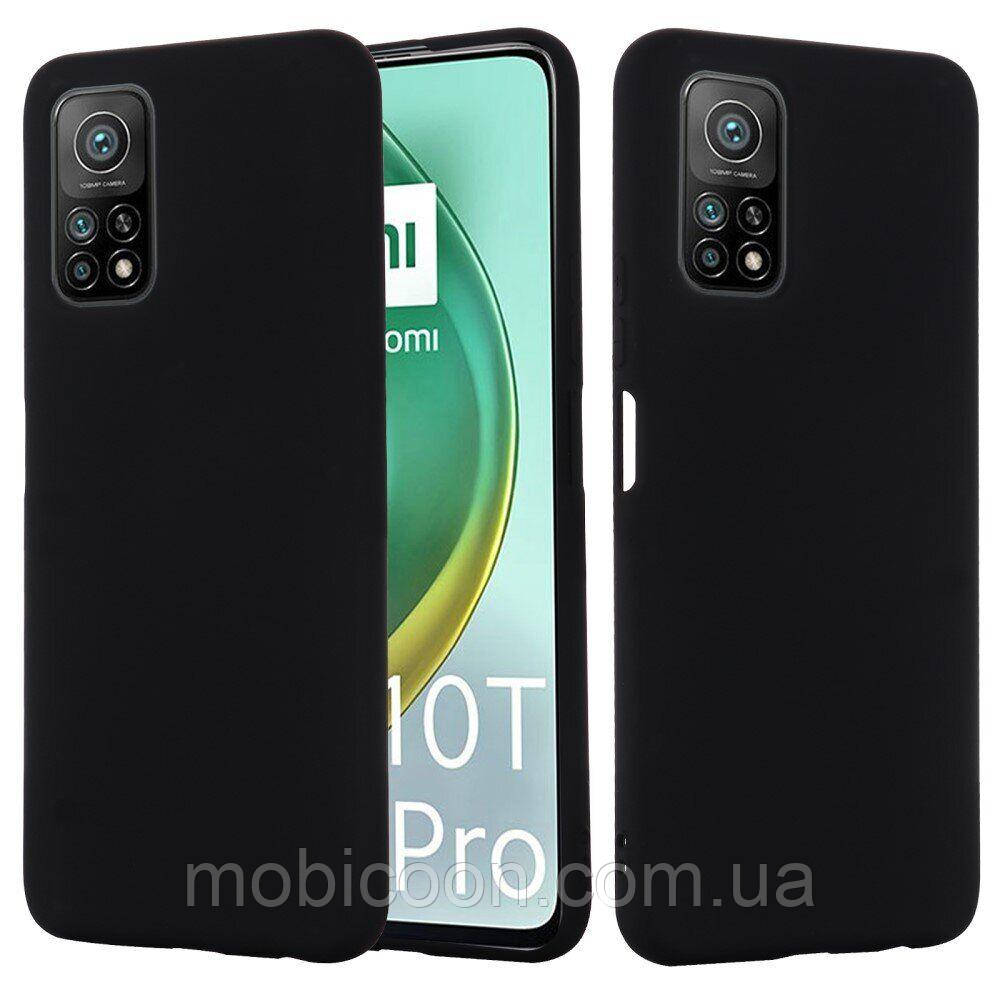 Чехол Silicone Cover full для Xiaomi Mi 10Т / Mi 10T Pro Black