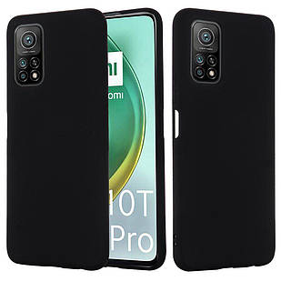 Чехол Silicone Cover full для Xiaomi Mi 10Т / Mi 10T Pro Black