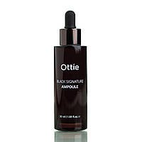 Сыворотка с муцином черной улитки Ottie Black Signature Ampoule