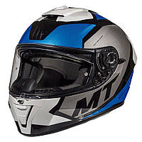Шлем MT Blade 2 SV Trick Blue/Grey/White Blade 2SV Blue/Grey/White Шлем MT Blade 2 SV Trick Blue/Grey/White