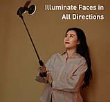 Селфі-монопод Baseus SUDYZP-F01 з пультом, чорний, фото 9