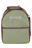 Набір для пікніка Ranger Compact HB2-350 2225 RA 9908 Зелений з коричневим (SH009289), фото 10
