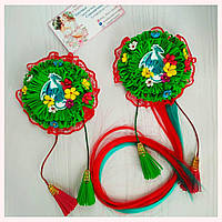 Бантики з пасмами