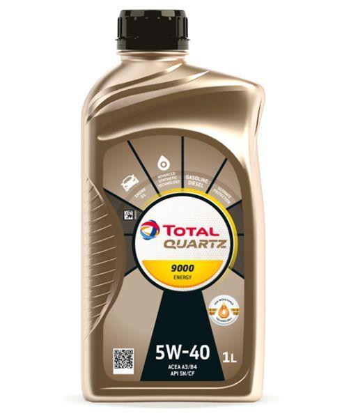 МАСЛО МОТОРНЕ TOTAL QUARTZ 9000 ENERGY 5W40 1Л