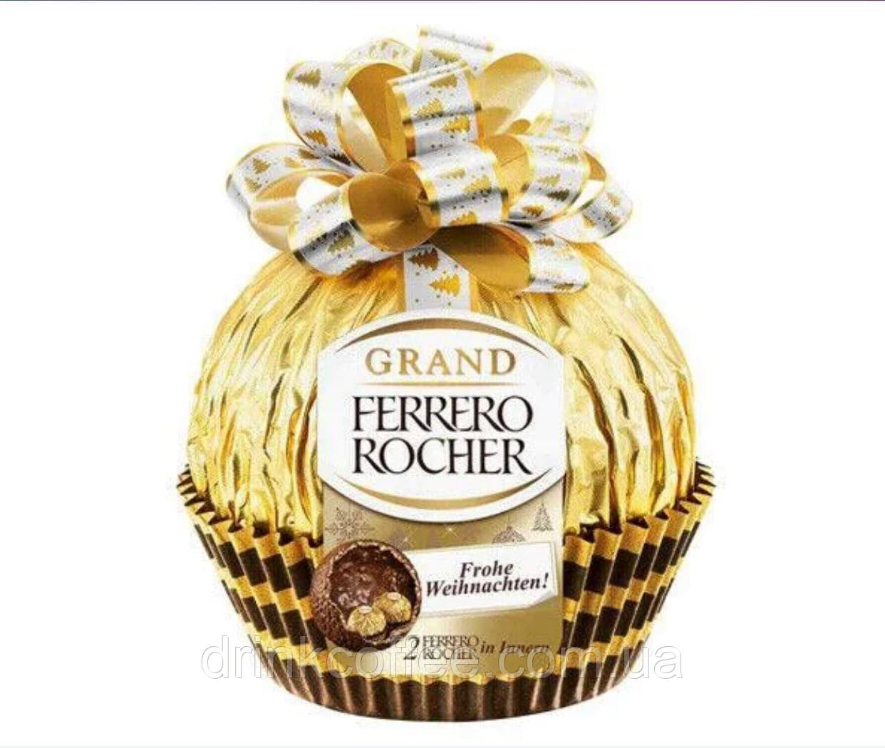 Цукерки GRAND Ferrero Rocher Німеччина 125g - фото 1 - id-p1311337002