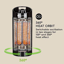 Інфрачервоний нагрівач Blumfeldt Heat Guru 360, Німеччина, фото 3