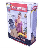 Набір ножів кухонних на підставці Empire EM-1944, 6 шт (SH008791), фото 3