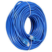 Патч-корд LAN 20м CAT 5 Мережевий кабель UTP кручена пара для інтернету та роутера Ethernet Лан RJ-45